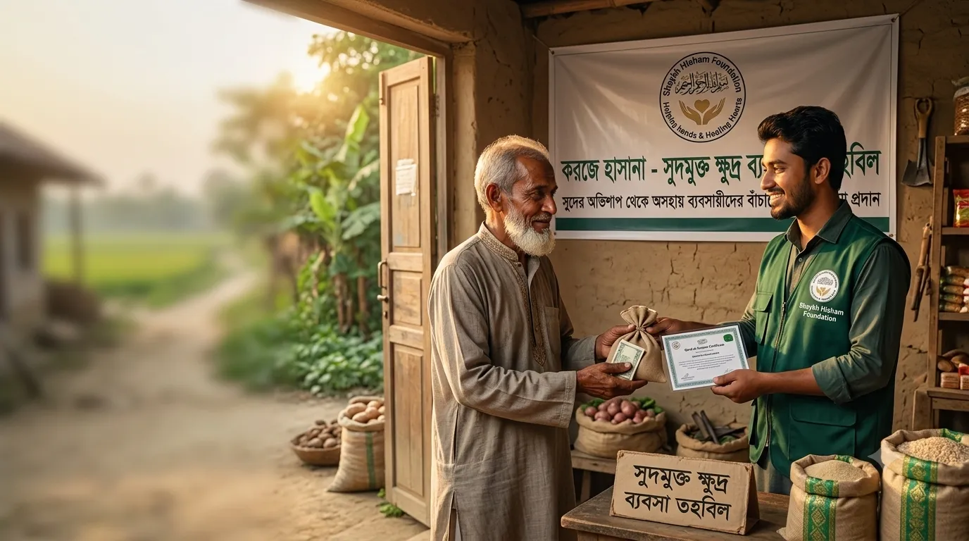 ১০০% আমানতদারিতা ও সরাসরি ত্রাণ বিতরণ